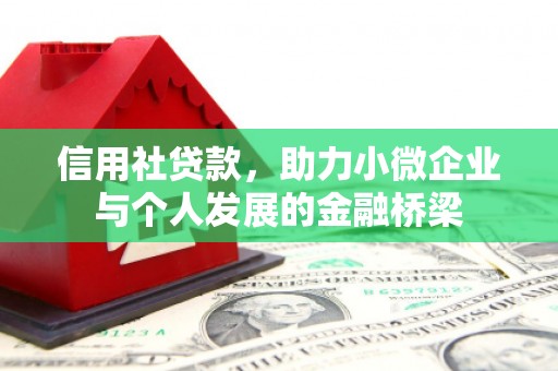 郸城信用社贷款，助力小微企业与个人发展的金融桥梁