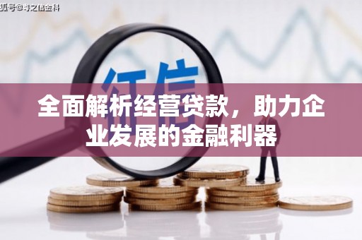 和顺全面解析经营贷款，助力企业发展的金融利器