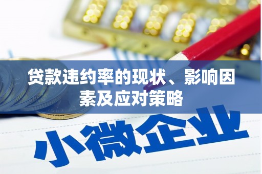 深坑贷款违约率的现状、影响因素及应对策略