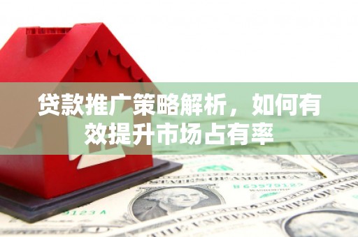 坪山新区贷款推广策略解析，如何有效提升市场占有率
