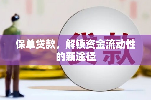 图们保单贷款，解锁资金流动性的新途径
