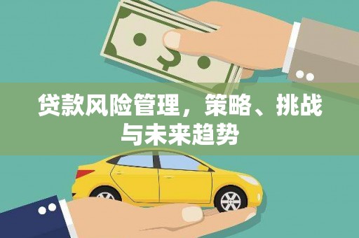 雾峰贷款风险管理，策略、挑战与未来趋势