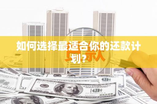 宁波如何选择最适合你的还款计划？