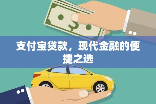 蒲江支付宝贷款，现代金融的便捷之选