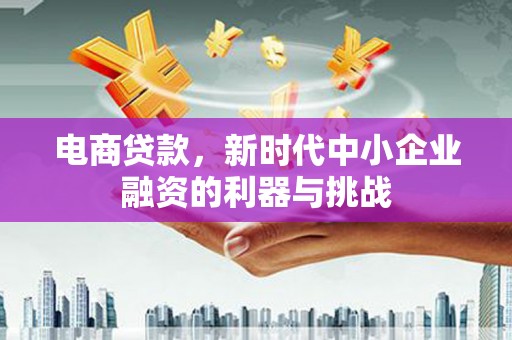 安图电商贷款，新时代中小企业融资的利器与挑战
