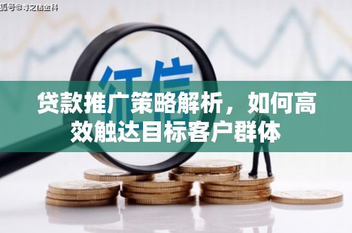 广平贷款推广策略解析，如何高效触达目标客户群体