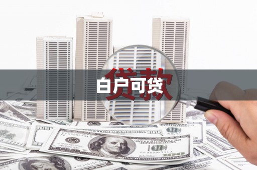 大邑白户可贷